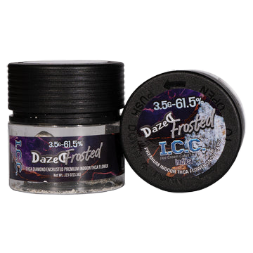 DazedFROSTED - 3.5G Snowball/Snow caps Flower (61.5%) / Gsc kush